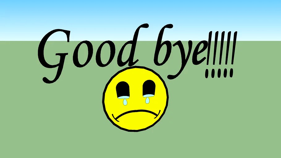BYE :'(