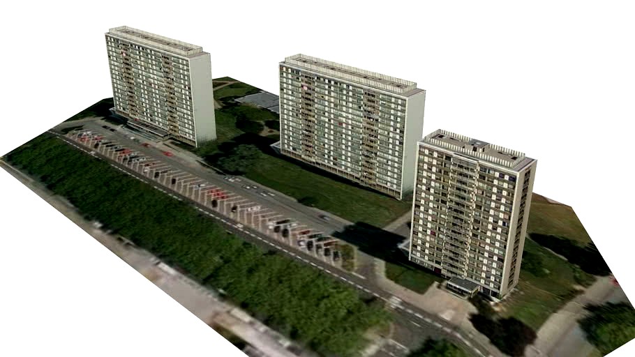 Blocks Europark 3, Antwerpen Linkeroever