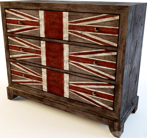 Комод Union Jack Chest