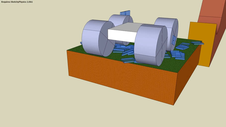 Monster Truck Destruction -Sketchyphysics beta 2