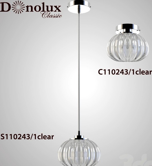Комплект светильников Donolux 110243/1clear