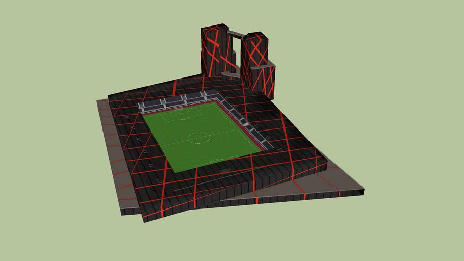 modern stadium