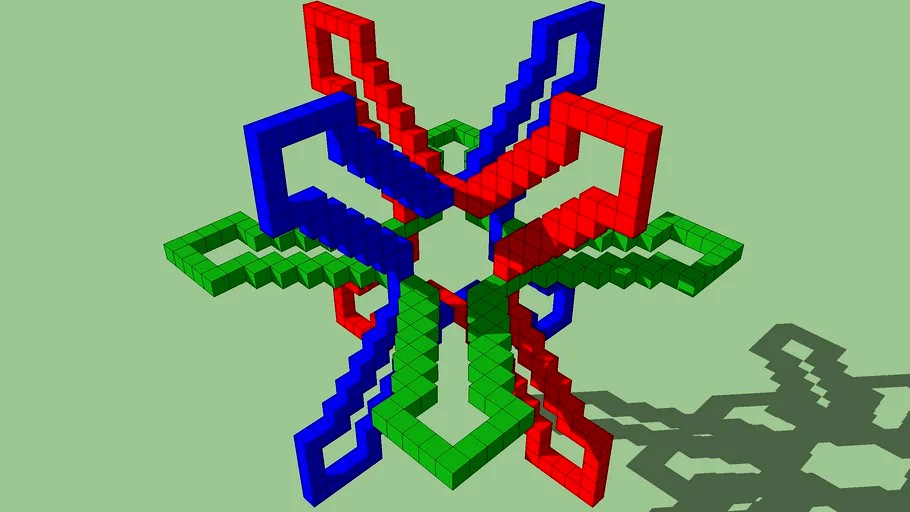 3D Blocks - 3 Sketchup