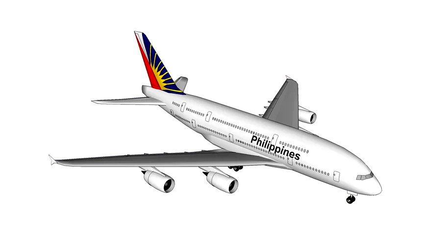 Philippine Airlines A380 prototype