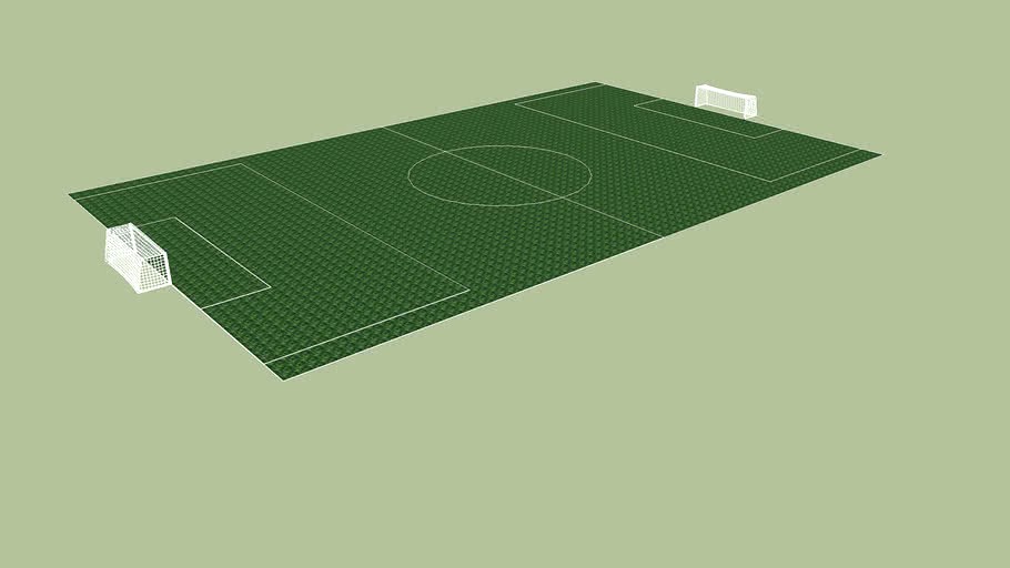 Soccer field - scaled down