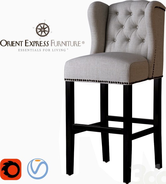Orient Express Villa Collection. Maison Barstool.