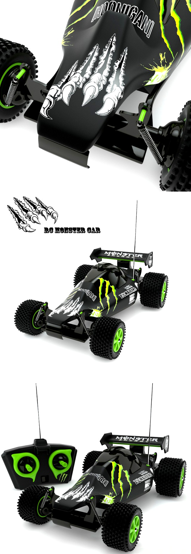 rc monster car