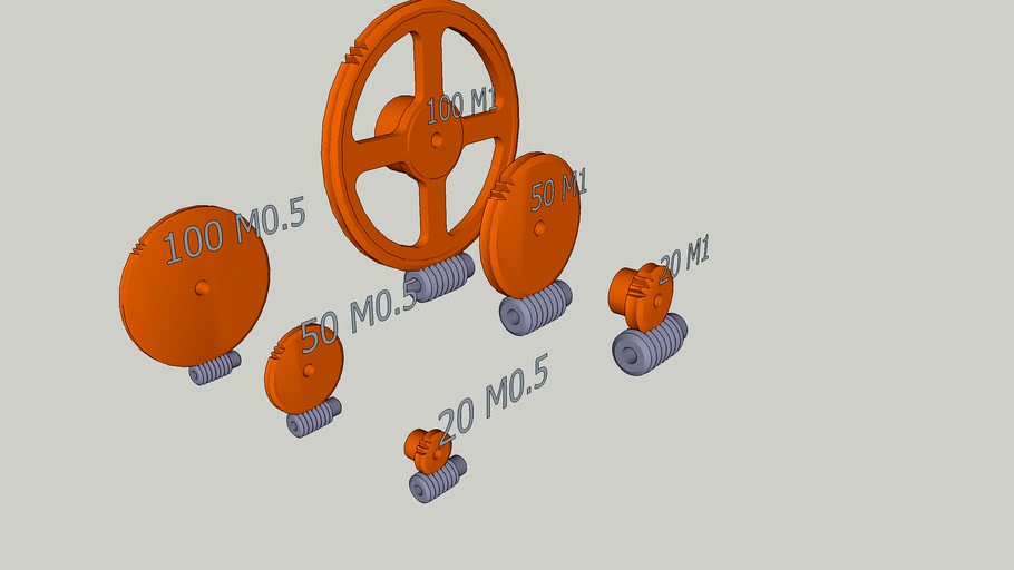 Worm Gears, Schneckengetriebe