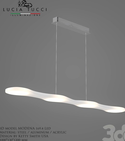 Люстра MODENA 169.4 Led
