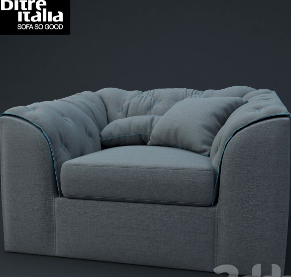 Armchair Collins Ditre Italia