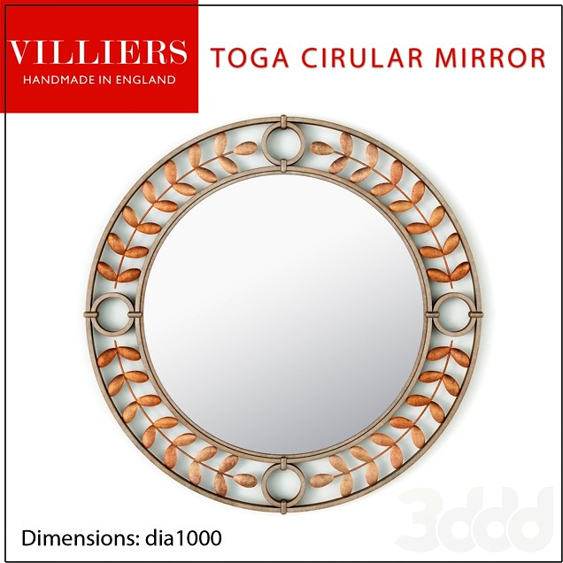 Villiers Toga Cirular Mirror