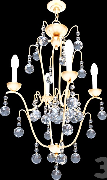 Currey &amp; Co Allusion Chandelier