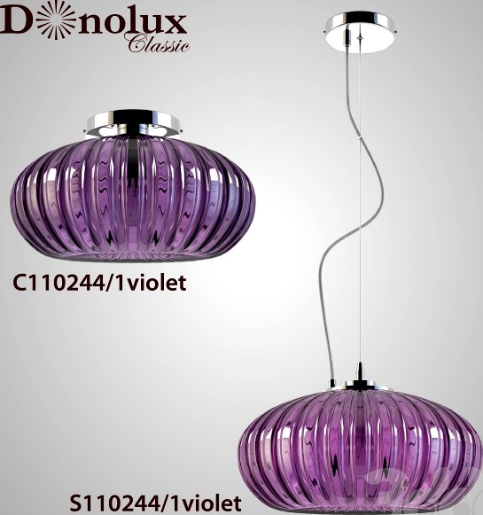 Комплект светильников Donolux 110244/1violet