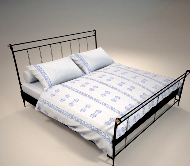 Forging bed