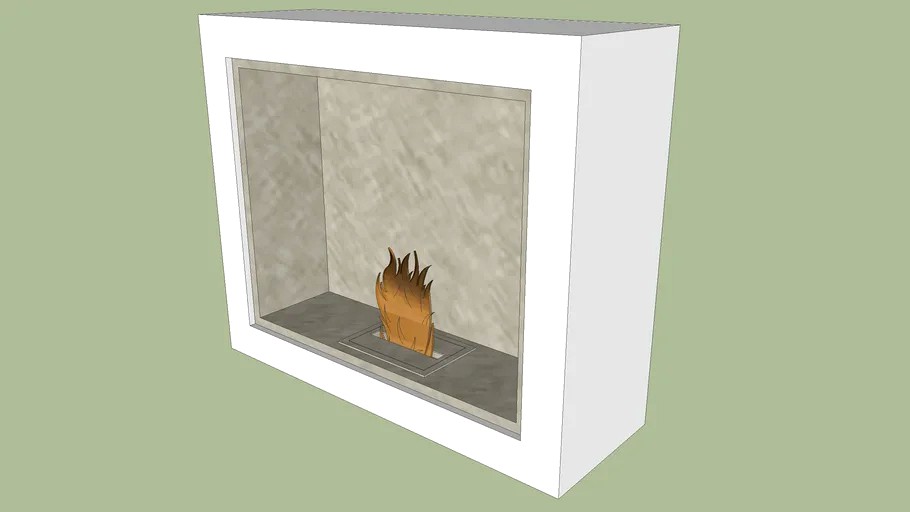 Fireplace Aspect by Vastu 3d model