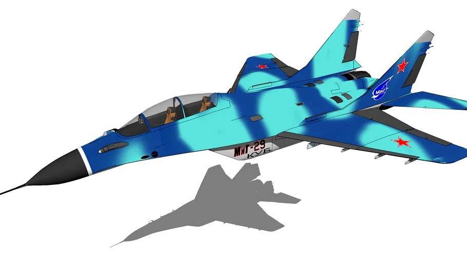 Aircraft - Mikoyan MiG-29KUB „Fulcrum-D“