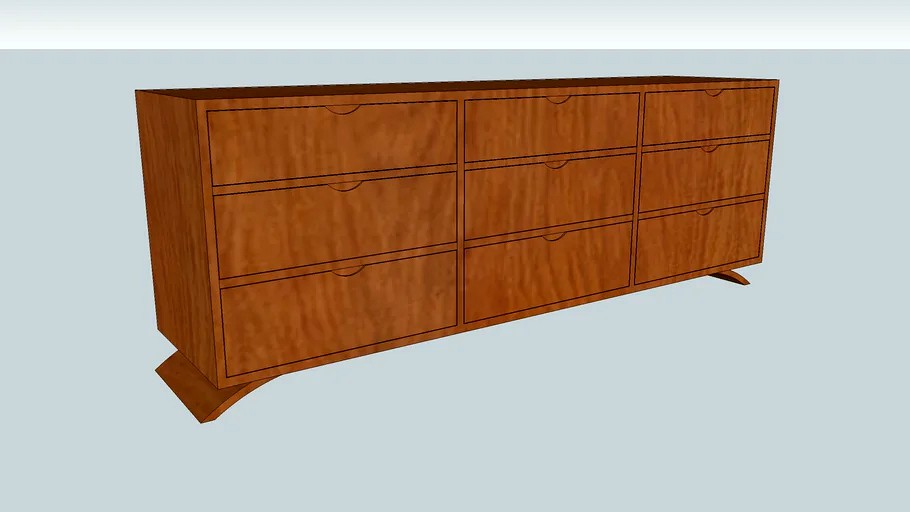 Thos. Moser Vita 9-Drawer Dresser