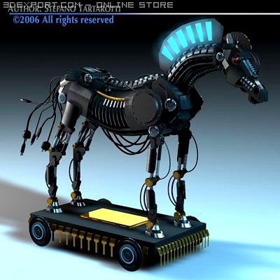 Trojan horse 3D Model