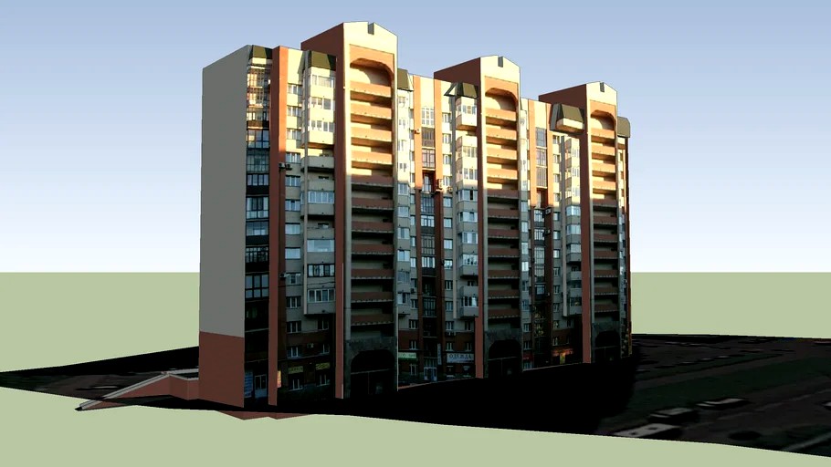 Жилой дом на улице котина