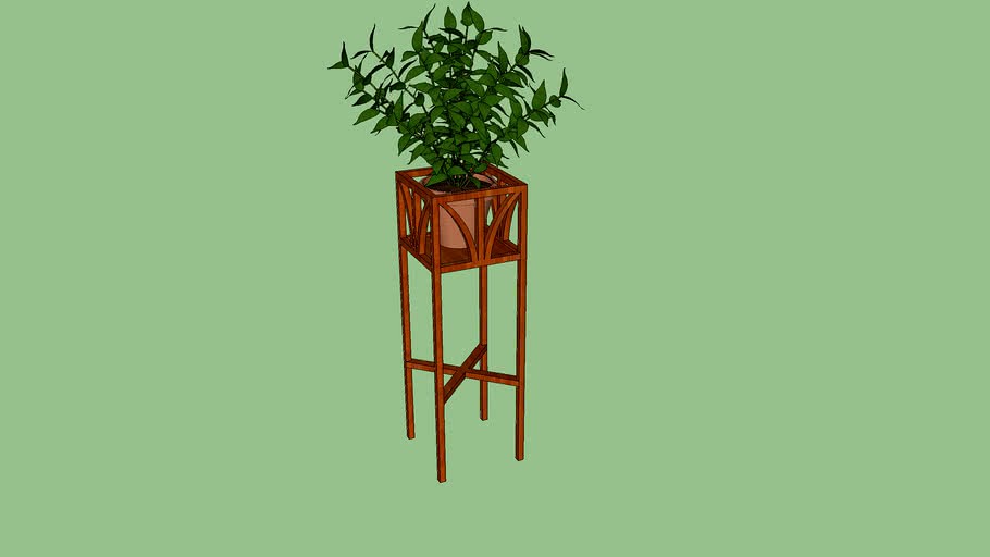 tall plant stand, floreira alta