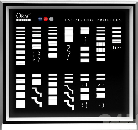 Коллекция молдингов и плинтусов Orac Decor (59 профилей)