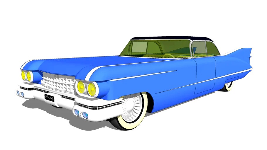 1959 Cadillac coupe-de-ville