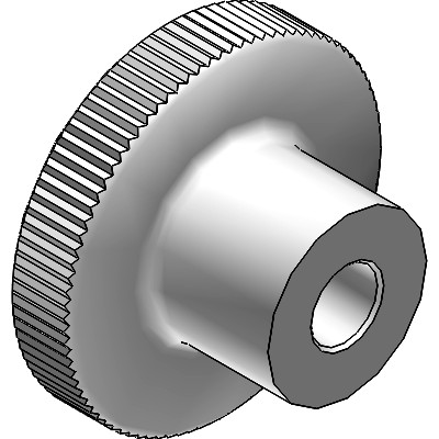 37100 Knurled Nuts