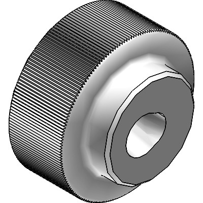 37360 Quick Tightening Knurled Knob