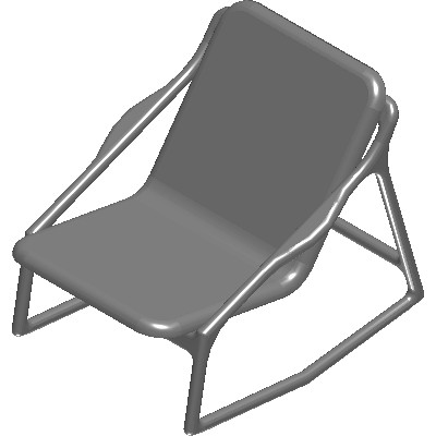 Marshall rocking armchair