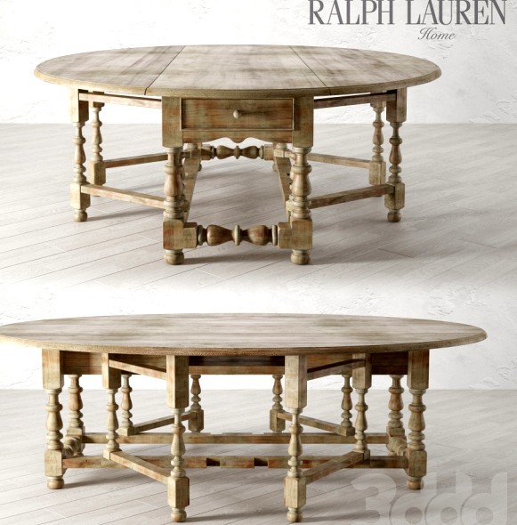 Ralph Lauren - William &amp; Mary Gateleg Table