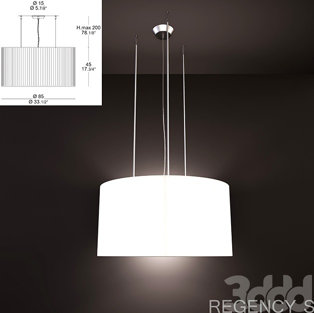 Подвесной светильник Leucos REGENCY S