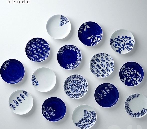 Karakusa-play ceramics  by Nendo