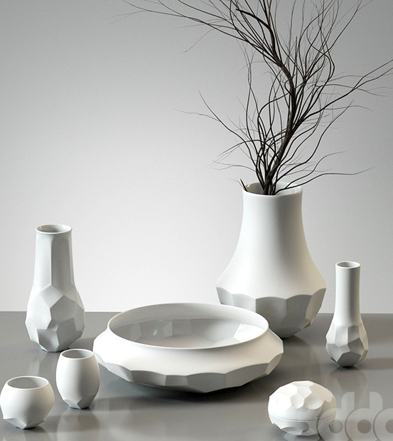 Набор ваз Nymphenburg Tortoise