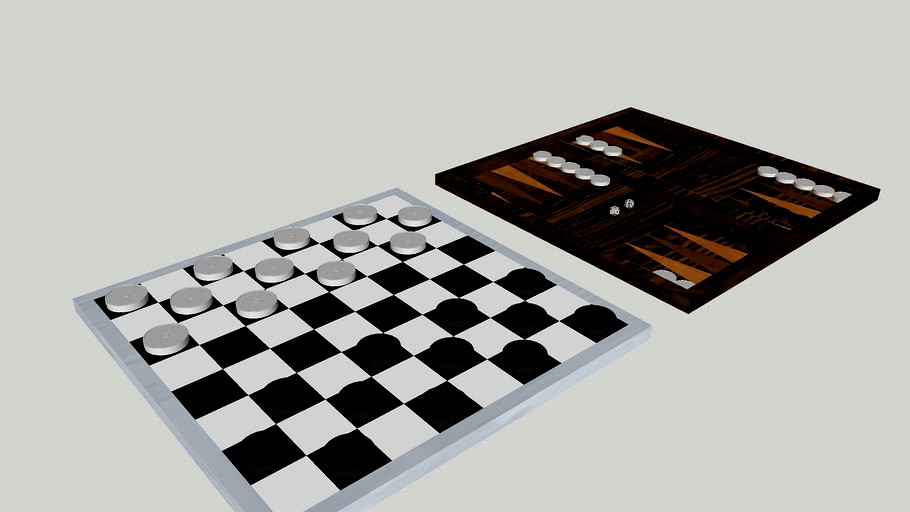 Backgammon and Checkers