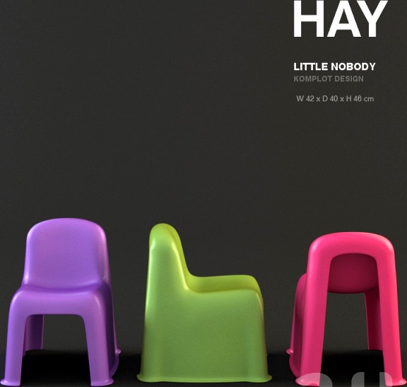 HAY Little Nobody chair -  Komplot Design