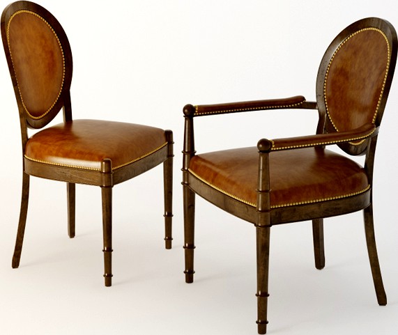 Baker oval chairs