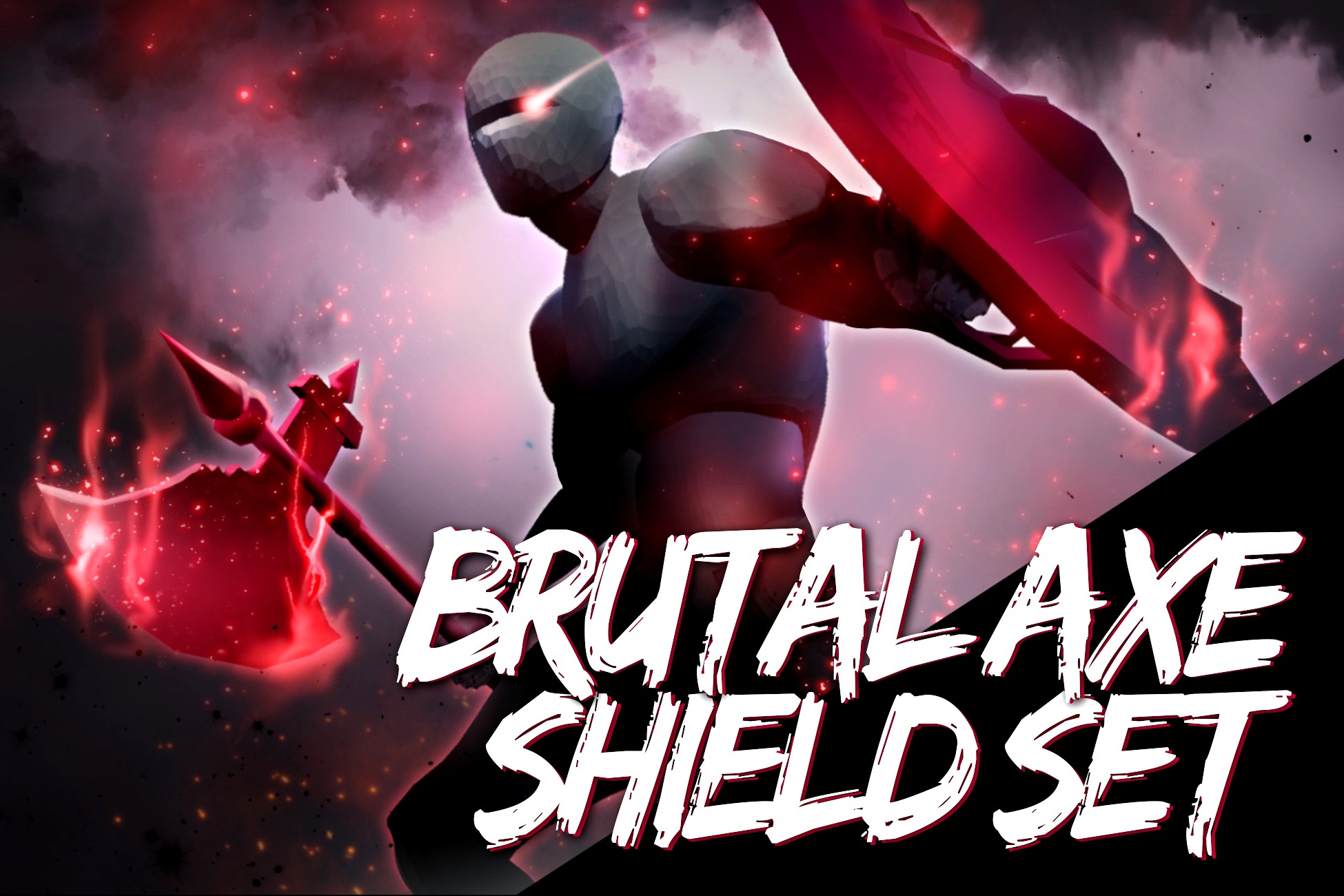 Brutal Axe Shield AnimSet