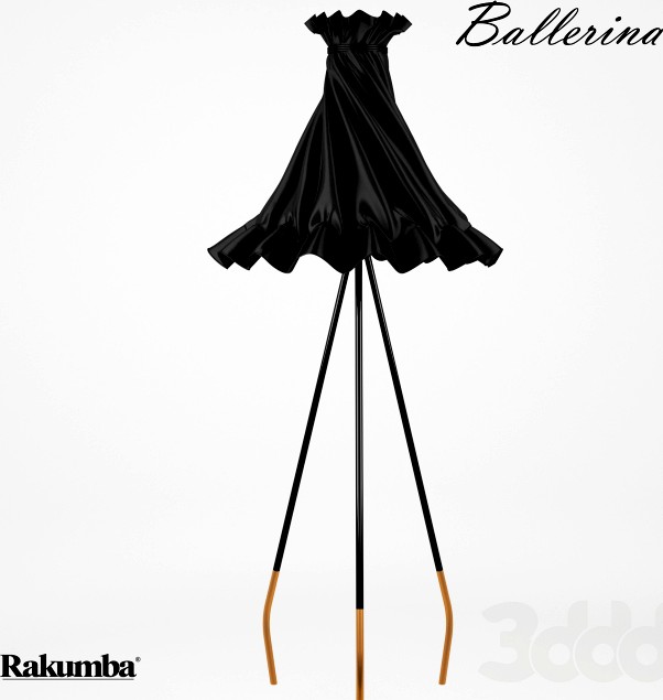 Ballerina  lampshade  by Rakumba