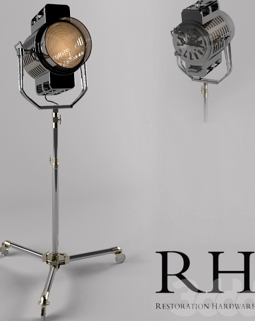 1940s Hollywood Studio Floor Lamp