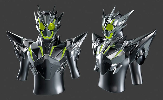 Zero one metal cluster | 3D model