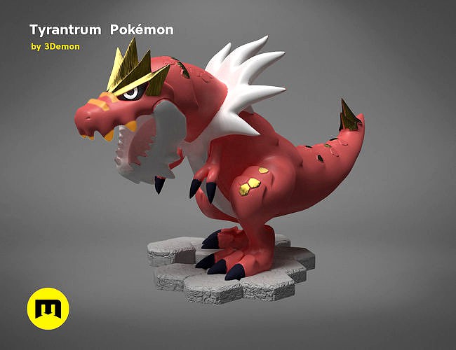 Tyrantrum Pokemon | 3D