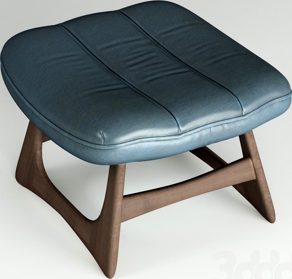 Adrian Pearsall  Ottoman by Craft Assoc