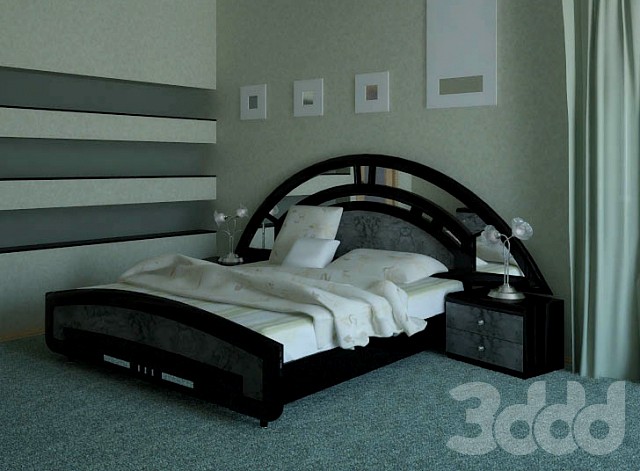 Кровать Миасс-мебель