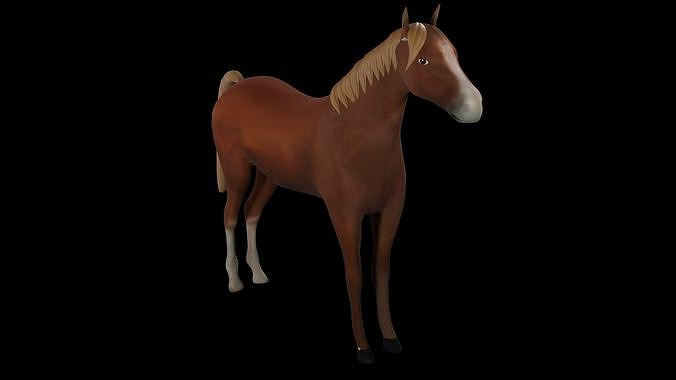 Horse 3D model