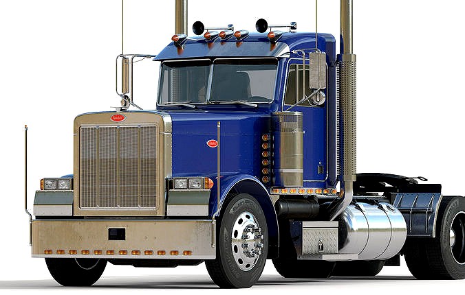 Peterbilt 379 with interior