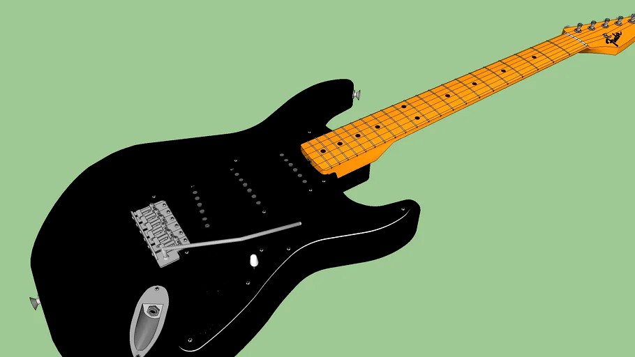 The Edge Fender Stratocaster 70's - U2 tribute