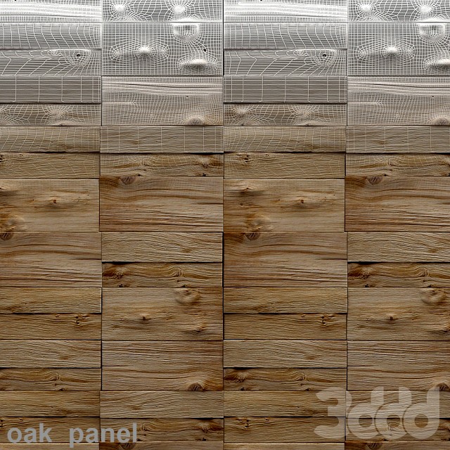 Панель дубовая