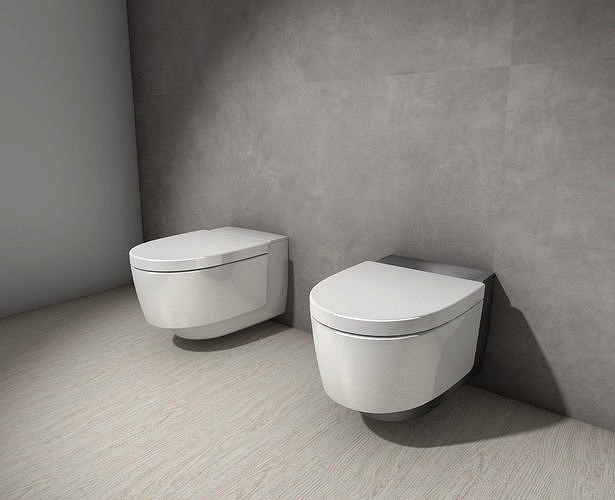 Geberit AquaClean Mera toilet Vectorworks