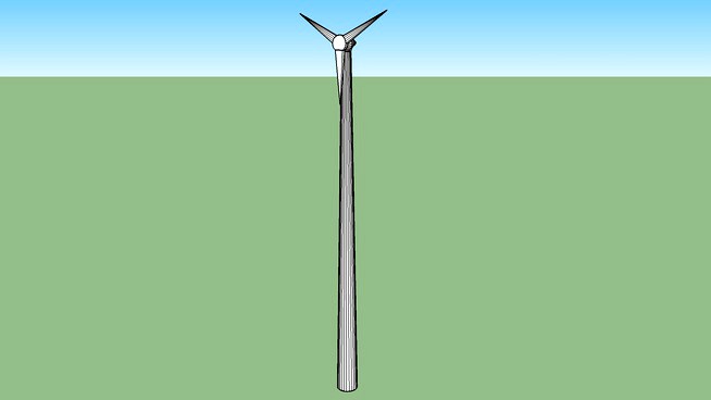 low polygon Windmill