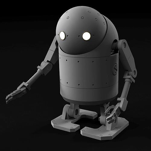 Machine Lifeform buildable figure from Nier Automata | 3D
